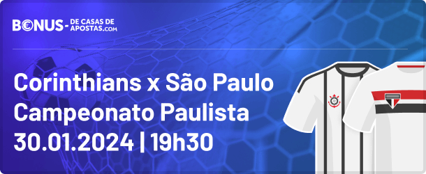 Palpites Corinthians x São Paulo 30-01-2024